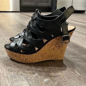 nine west wedge sandals